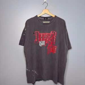 Rick Ross Shirt Mens 3XL Black Graphic Deeper Than Rap Boss Is Back Rap Tee